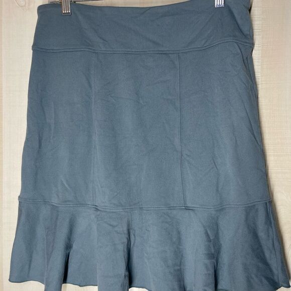 Athleta blue skirt with ruffle, size medium - Picture 4 of 15